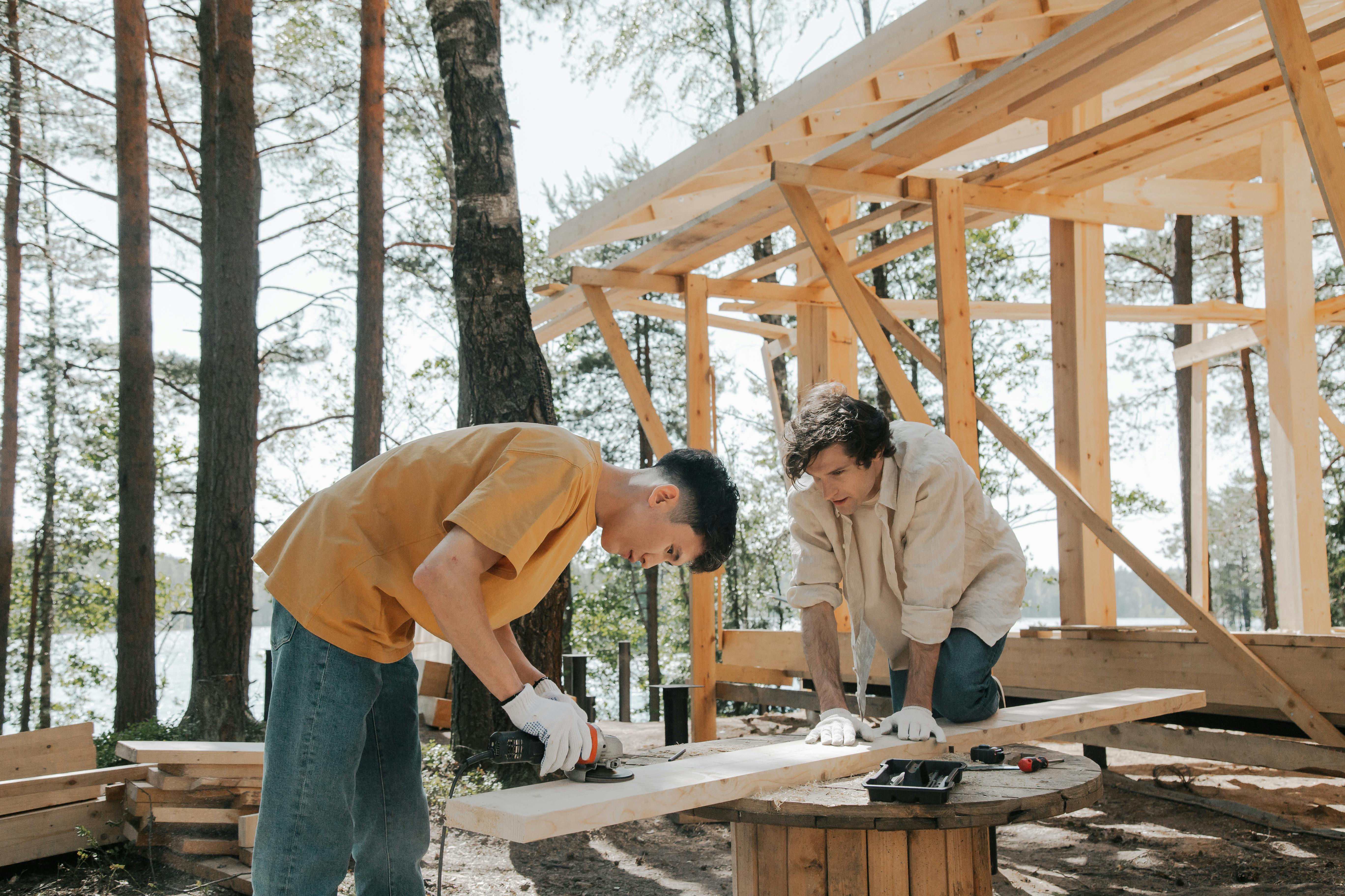 Framing a new home