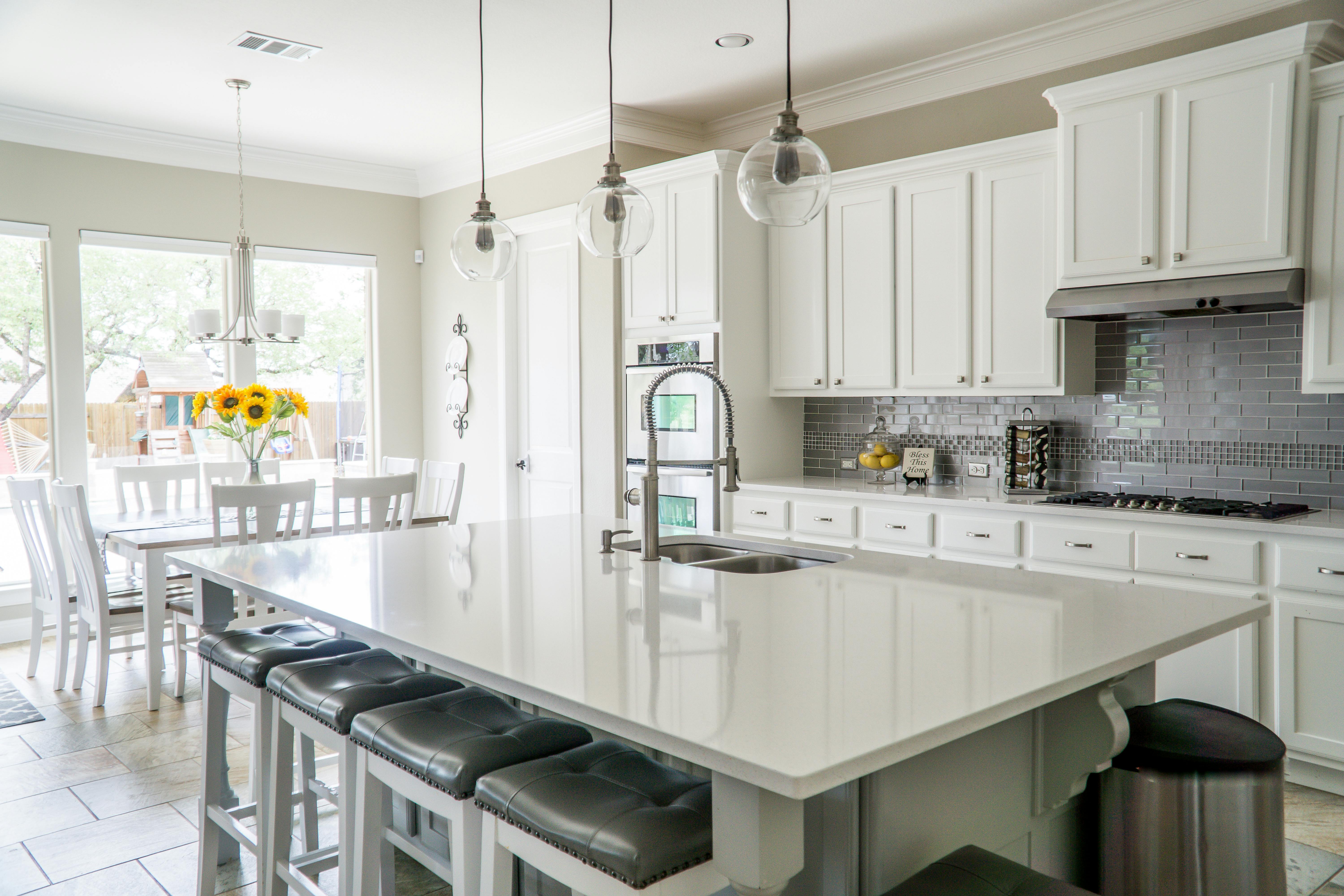 Kitchen renovation before and after